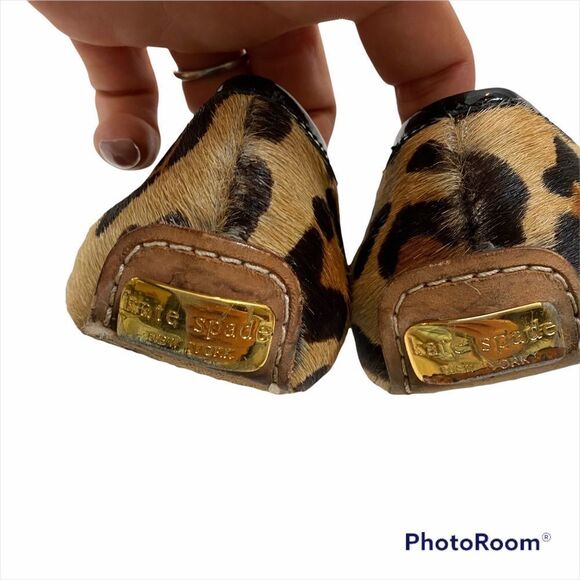 Kate Spade NY Pony Hair Leopard Print Flats 7.5‎ - Picture 8 of 13